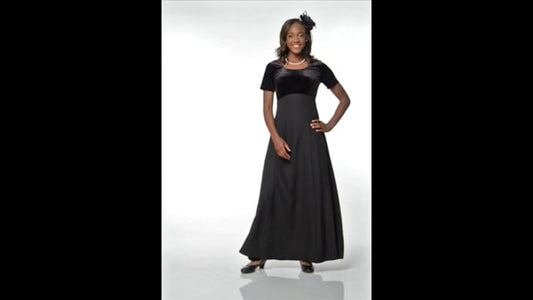 Julia Scoop Neckline Dress | Style #2502
